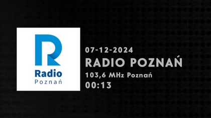 RADIOPOZNAN - 07-12-2024 - Wejścia prezenterskie