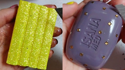 Soap Carving ASMR Relaxing Sounds no talking Satisfying ASMR Video #soapcarving #carvingsoap #seife