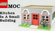 Lego MOC - Kitchen In A Small Building - Kuchnia w Małym Budynku