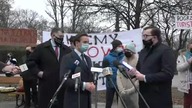 Krzysztof Bosak, Janusz Korwin-Mikke, Dziambor: Protest pod Kancelarią Premiera MORAWIECKIEGO!