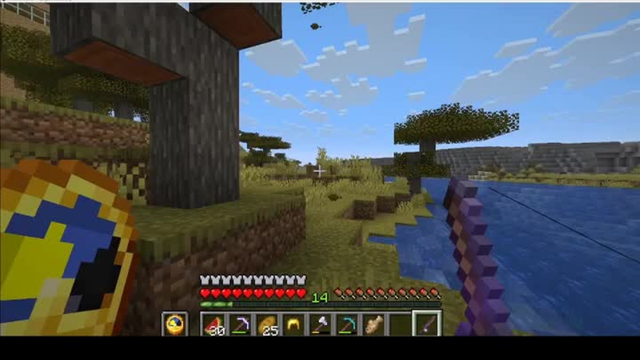 Fishing as an escape from the red of the Nether #minecraft #gaming # ...
