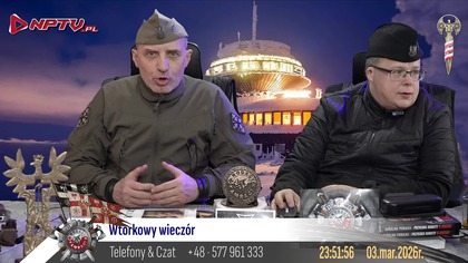 Wtorkowy wiecz&oacute;r.  Wt.  3. 3. 2026r.  W.  Olszański, M.  Osadowski Rodacy Kamraci NPTV.pl