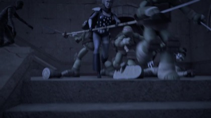 Teenage. Mutant. Ninja. Turtles. 2012. S05E118.  Klątwa Savanti Romero