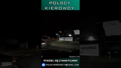 Wymuszenie pierwszeństwa na rondzie #polscykierowcy #shorts #polska
