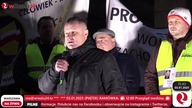 Protest rolnik&oacute;w w Warszawie! (03.01.2025)