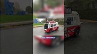 Autonomiczny food truck z jedzeniem
