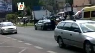 Interwencja patrolu Policji w Krakowie