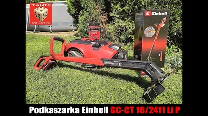 Nie wiem czy pamiętacie zeszłoroczny film, w którym pokazywałem robot koszący firmy Einhell - FREELEXO CAM 500 https://youtu.be/OS4tfgB90CI
Dziś chciałem wam przedstawić idealny dodatek do tego urządzenia a mianowicie Podkaszarkę Einhell GC_CT 18/2411 Li P https://einhell.pl/produkt/3411115-gc-ct-18-2411-li-p-solo-podkaszarka-aku/
To jednak nie wszystko, gdyż ten film jest zapowiedzią kilku kolejnych odcinków podczas których będziemy testować kolejne urządzenia z serii PowerX-Change zasilane nowym typem zabezpieczonej przed pyłem i wodą baterii :)

Pozdrawiam i zapraszam na film @taniemajsterkowanie