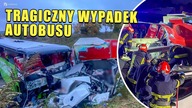 Tragiczny wypadek autobusu z Warszawy pod Lwowem
