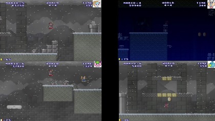 Mario Forever Colourful Trip V1.1 World 4-5 4 Teams