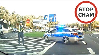 Policjantka opowiada bajki gdy policjant łamie przepisy #2326 Wasze Filmy