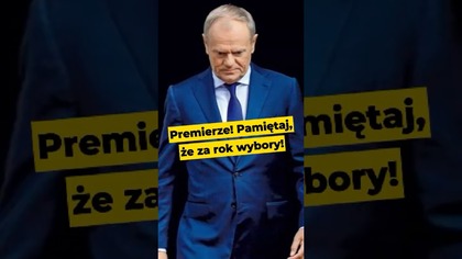 Premierze! Pamiętaj, że za rok wybory! #wybory #premier #tusk prok.  Włodzimierz Blajerski