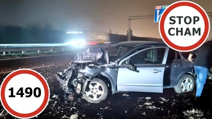 Stop Cham #1490 - Niebezpieczne i chamskie sytuacje na drogach