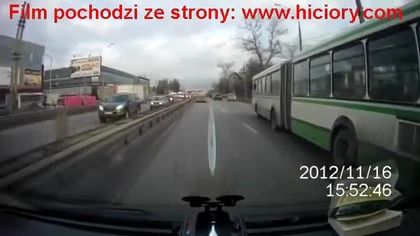 Zachowanie pijanego kierowcy po kolizji  Rosja