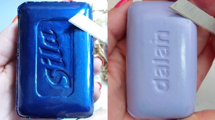 Soap Carving ASMR Relaxing Sounds no talking Satisfying ASMR Video