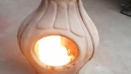 Meksykański kominek Chimenea #shorts #mexico #garden #fireplace