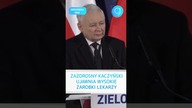 (subskrybuj) ZAZDROSNY Kaczyński ujawnia wysokie zarobki lekarzy #shorts