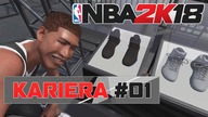 JAKI ARCHETYP? + PIERWSZY MECZ W NBA 2K18  KARIERA #01
