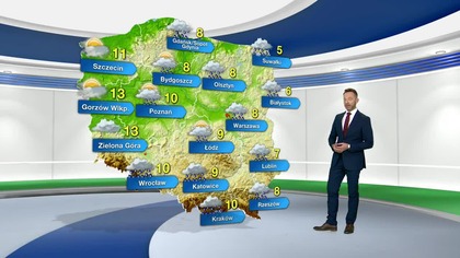 Prognoza pogody na TVN Meteo (12. 03. 2024)