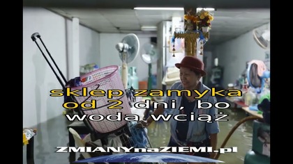 Stolica Tajlandii pod wodą.  Bangkok ogłoszony strefą klęski żywiołowej