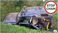 Czołówka i dachowanie na DK77 - wypadek - ku przestrodze #956 Wasze Filmy