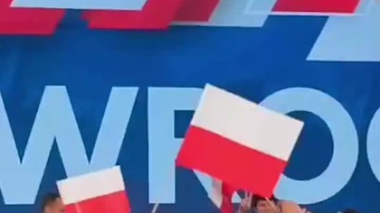 Sztab Karola Nawrockiego po ogłoszeniu wyników #shorts