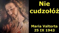 VI przykazanie - Maria Valtorta