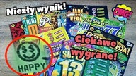 Zdrapki Lotto  Ach te podwójne i potrójne wygrane czyli kolejna klasyka gatunku 