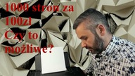 CANON PIXMA G1400 - 100zł za wydrukowanie 10.000 stron. Czy to możliwe?
