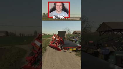 NOWY NABYTEK SPADŁ Z LAWETY  #farming