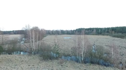 Jezioro Duży Ług - PRZEDWIOŚNIE