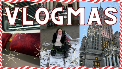  Podbijamy ośnieżoną Warszawę!  | Vlogmas | Magdalena Augustynowicz