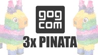 x3 PIÑATA na GOGu Gry warte £39 za £7?