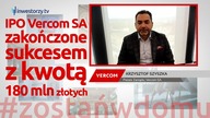 Vercom z sukcesem zakończyło pierwszą publiczną ofertę akcji