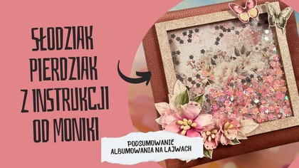 Najsłodszy mięciutki albumik | Słodziak Pierdziak z kolekcji Rose Emotions od @CraftOClock
