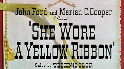 Nosiła żółtą wstążke 1949 Bluray lektor pl