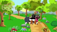 Puppies explore the world of animals adventure baby cartoons & songs