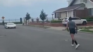 Skok przez Lamborghini
