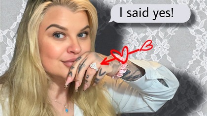 POWIEDZIAŁAM TAK! DovEggs Moissanite Engagement Ring