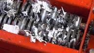 Paper shredder: shredding cd, dvd, diskette, data storage