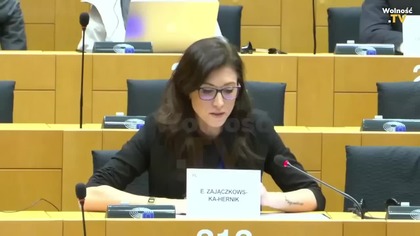 ZAJĄCZKOWSKA VS ŚMISZEK I PROKURATOR GENERALNA W EUROPARLAMENCIE!