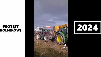 PROTESTY ROLNIK&Oacute;W 2024