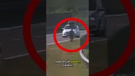  EKSPRESÓWKA TO NIE CHODNIK! Jeden krok dzielił go od tragedii  #shorts #wypadek #drog