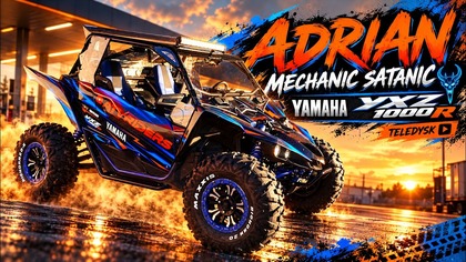 Pierwsza jazda, diabelski uśmiech Adriana!  Yamaha YXZ 1000R  Mechanic Satanic - #quad #atvriders