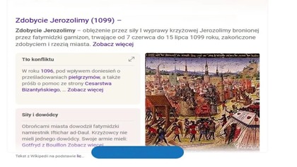 Wierzę w Boga, Ojca wszechmogącego, Stworzyciela nieba i ziemi, i w Jezusa Chrystusa, Syna Jego jedynego, Pana naszego, kt&oacute;ry się począł z Ducha Świętego, ...

Templariusze, oficjalnie Zakon Ubogich Rycerzy Chrystusa i Świątyni Salomona, działali na obszarze wsp&oacute;łczesnej Polski, choć ich obecność była ograniczona w por&oacute;wnaniu do innych kraj&oacute;w. Gł&oacute;wnym obszarem ich działalności w Polsce były Pomorze Zachodnie, gdzie posiadali komandorie w Rurce i Myśliborzu, a także kilka innych lokalizacji. Mimo że nie zostawili po sobie tak wielu materialnych ślad&oacute;w jak w innych regionach, ich działalność miała znaczenie w kontekście obrony pielgrzym&oacute;w i obrony terytori&oacute;w, na kt&oacute;rych się znajdowali.
Działalność Templariuszy w Polsce:
Komandorie:
Templariusze zakładali na ziemiach polskich co najmniej kilkanaście komandorii, czyli lokalnych siedzib zakonu.
Pomorze Zachodnie:
Gł&oacute;wne ośrodki znajdowały się w Rurce i Myśliborzu, gdzie posiadali rozległe posiadłości ziemskie.
Obrona i ochrona:
Podobnie jak w innych krajach, templariusze w Polsce zajmowali się ochroną pielgrzym&oacute;w oraz obroną terytori&oacute;w, na kt&oacute;rych się znajdowali.
Fragmenty architektury:
Do dziś zachowały się fragmenty dw&oacute;ch kaplic templariuszy w Chwarszczanach i Rurce.
Zanik:
Podobnie jak w innych krajach, zakon templariuszy został rozwiązany w XIV wieku, a ich majątki przejęły inne zakony lub władze świeckie.
Wsp&oacute;łcześni templariusze:
Warto zaznaczyć, że obecnie istnieją wsp&oacute;łczesne zakony nawiązujące do tradycji templariuszy, kt&oacute;re zajmują się działalnością charytatywną i religijną, ale nie mają bezpośredniego związku z historycznym zakonem.
Podsumowując: Templariusze w Polsce, choć nie tak liczni i potężni jak w innych krajach, odegrali pewną rolę w historii kraju, gł&oacute;wnie w kontekście obrony i ochrony terytori&oacute;w, na kt&oacute;rych się znajdowali.