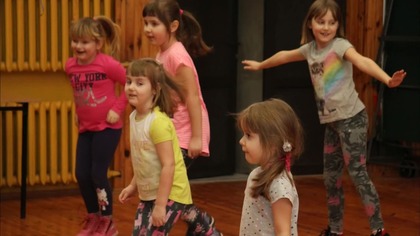 Zajęcia taneczne dla najmłodszych w Domu Kultury w Markuszowie