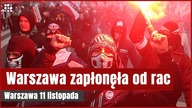 Tysiące rac na Marszu Niepodległości