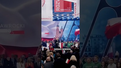 Wpadka Kaczyńskiego na konferencji programowej Nawrockiego