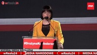 K. Godek na konwencji KONFEDERACJI