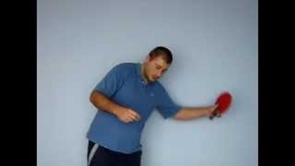 Jak odbierać piłki z rotacją i podkręceniem topspin - Tenis Stołowy